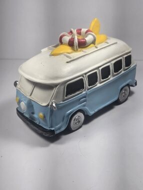 Camper Surf Van Flower Garden Decor Volkswagon Look A Like Van